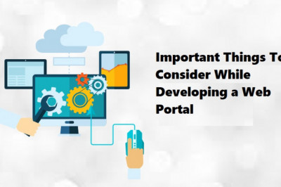Important Things To Consider While Developing a Web Portal
