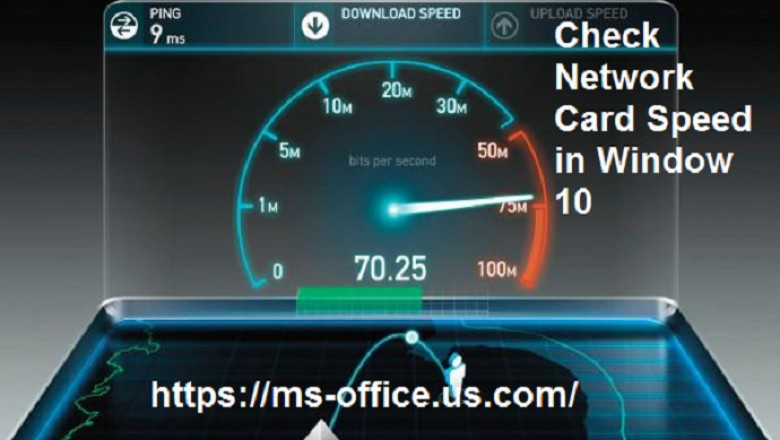 How You Can Check Network Card Speed in Window 10?