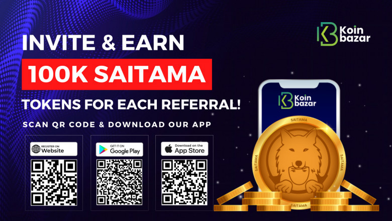 Koinbazar Mega Saitama Referral Program