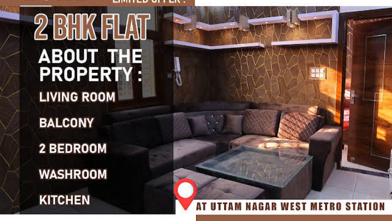Buy Ready to Move 2 Bedroom Flat in 2 BHK flat in Uttam Nagar