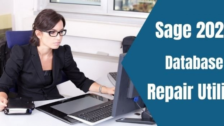 Use Sage 50 Database Repair Utility 2020