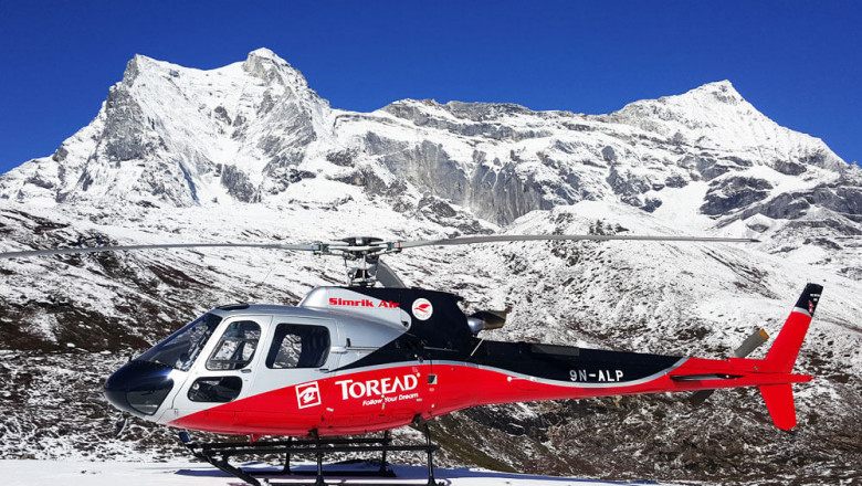 Everest base camp Helicopter tour | Everest Helicopter flight tour