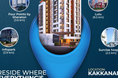 Flats, Apartments for Sale in Kochi, Kakkanad | 3 BHK Apartments