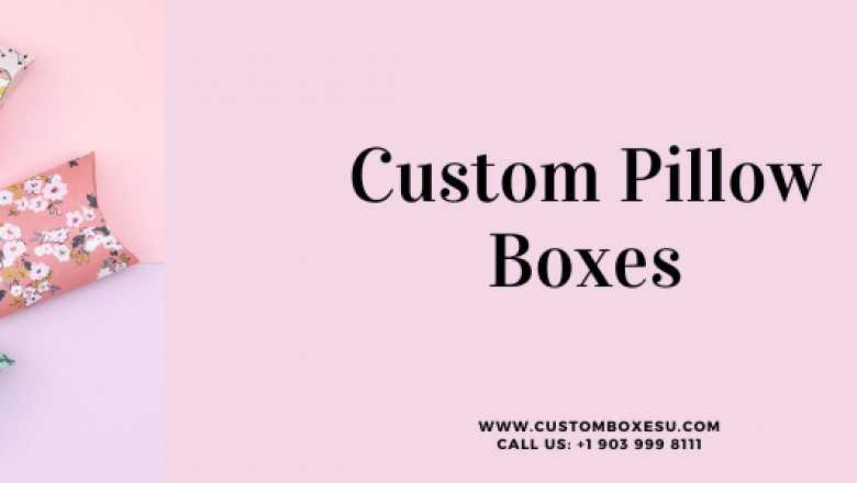 Custom Pillow Box Packaging