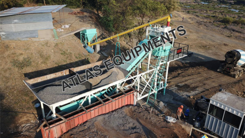 Portable Batch Mix Plant for Sale – Atlas Technologies Pvt. Ltd.