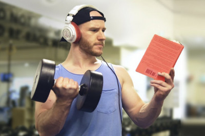 Exercising with Fitness Trainer