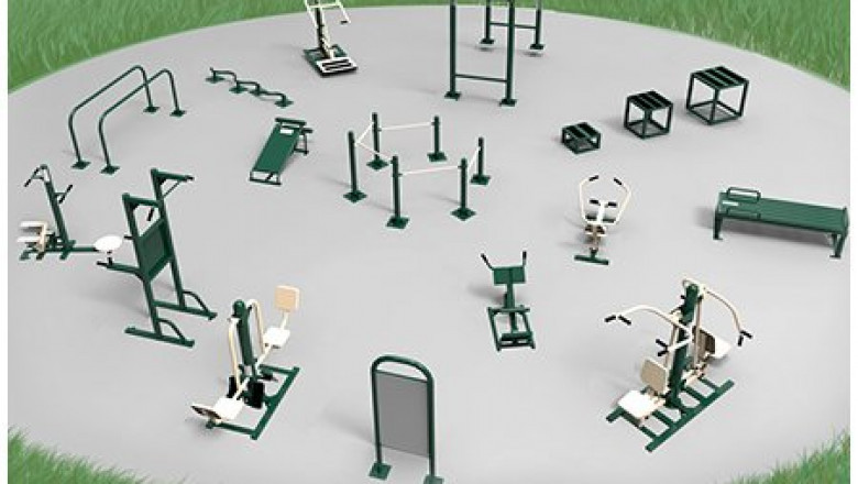 How to set up outdoor fitness equipment
