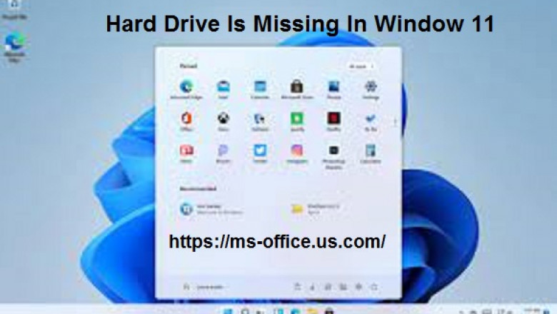 If Hard Drive Is Missing In Window 11!How to Resolve it?