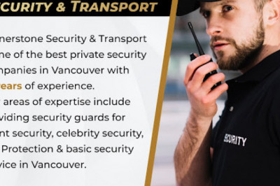 Hire Cornerstone Security Services to protect your event in Vancouver
