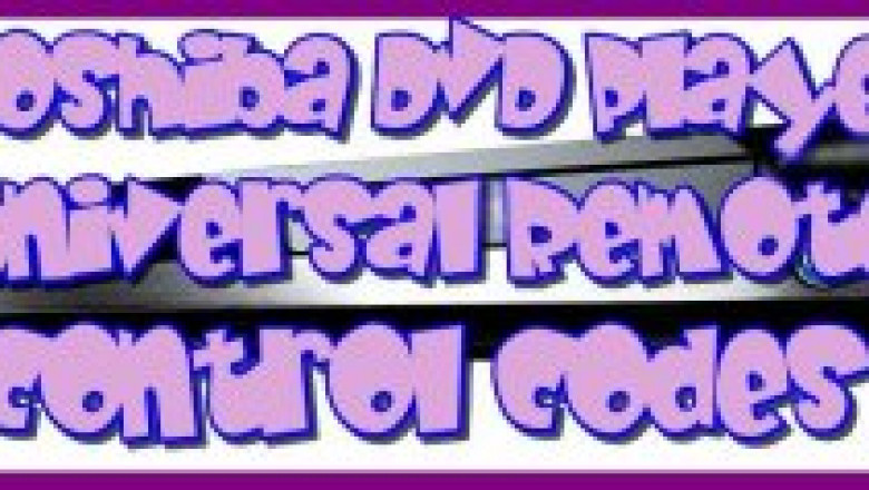 Toshiba Remote Codes USA