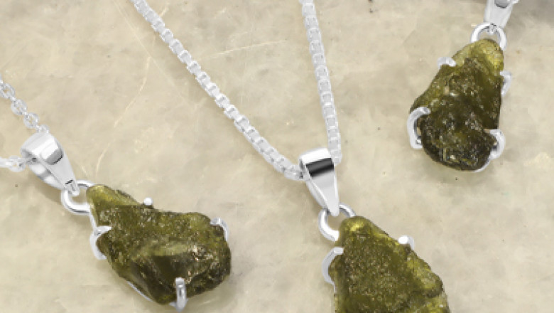 beautiful huge collection of moldavite jewelry at wholesale price