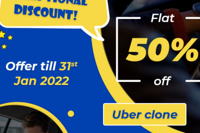 Flat 50% offer on uber clone