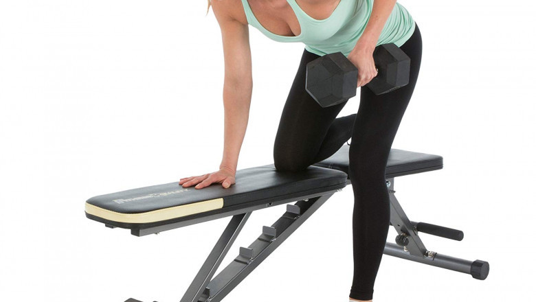 The strength of gym bench