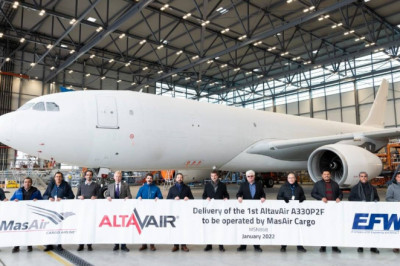 EFW delivers first of many next-gen converted freighters to Altavair