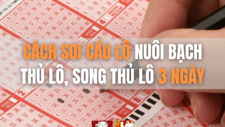 Cach soi cau lo, bach thu lo, song thu lo ba ngay