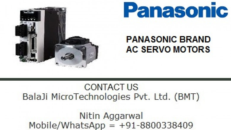 PANASONIC AC Servo Motors - INDUSTRIAL AUTOMATION