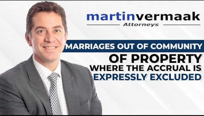 Marriage in Community of Property Pros and Cons
