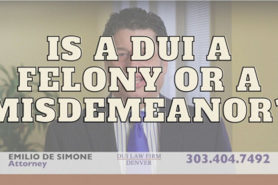 Is a DUI a Felony or a Misdemeanor? - DUI Law Firm Denver