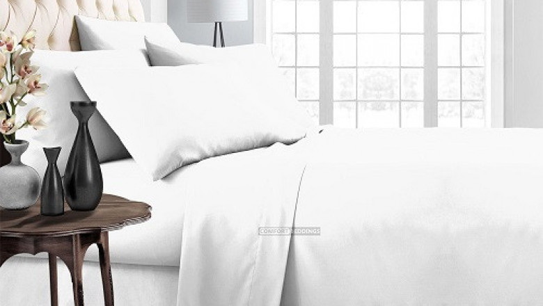 White Bed in a Bag Available in 8 pieces