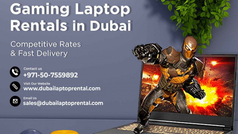 Gaming Laptops on Rent in Dubai
