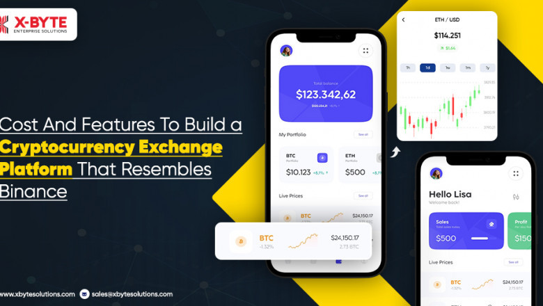 Cost and Features to Build a Cryptocurrency Exchange Platform That Resembles Binance