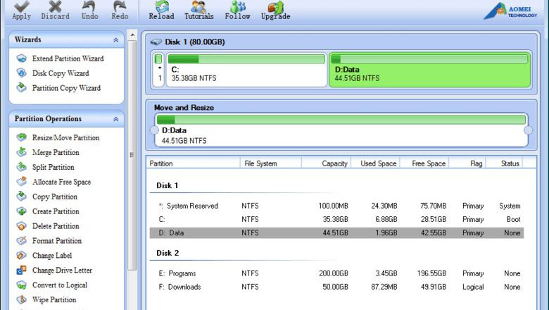 AOMEI Partition Assistant Professional 2 PCs | BRTAN-IT