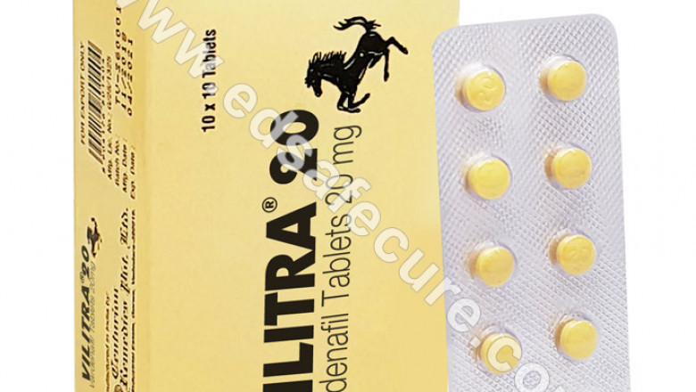 Buy Vilitra 20 Online - Generic Vardenafil