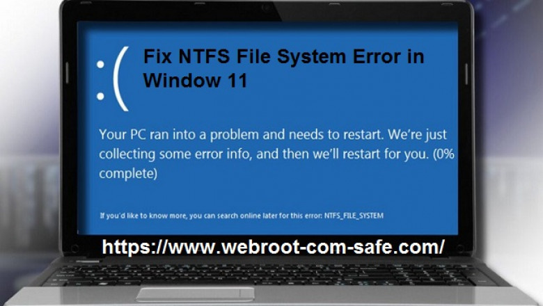 How to Fix NTFS File System Error in Window 11?