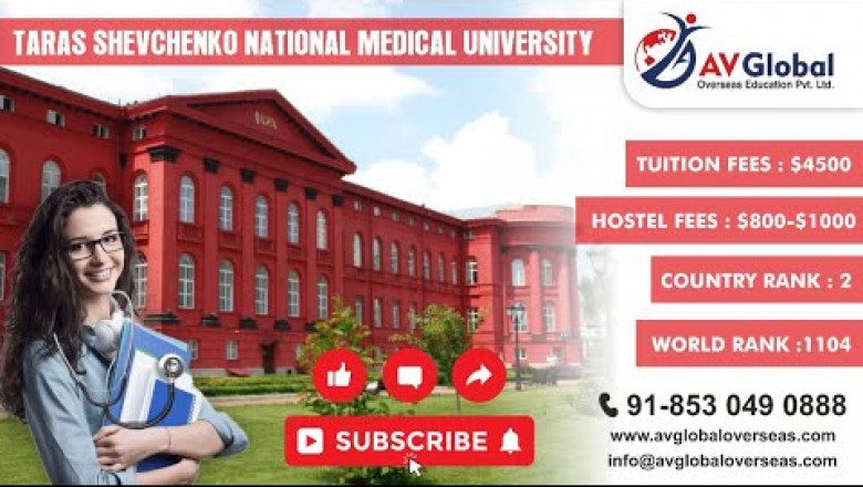 Taras shevchenko National Medical University| MBBS in Ukraine| Kyiv City