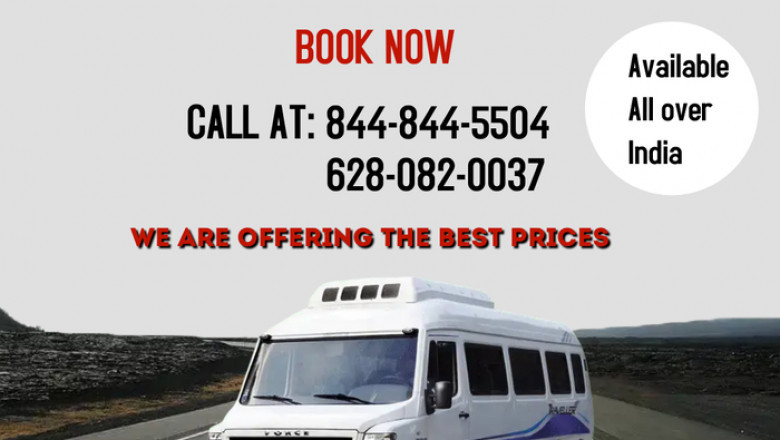 Tempo Traveller in Faridabad Available at Cheap price