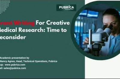 Grant writing for creative medical research: Time to reconsider – Pubrica