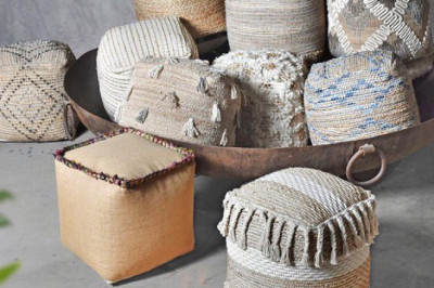 Poufs And Benches for Stylish Living Room and Bedroom Looks