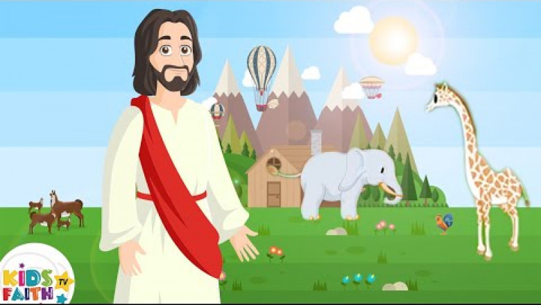 Psalm 23 Prayer | Gods love for His creation | Kids Faith TV Podcast