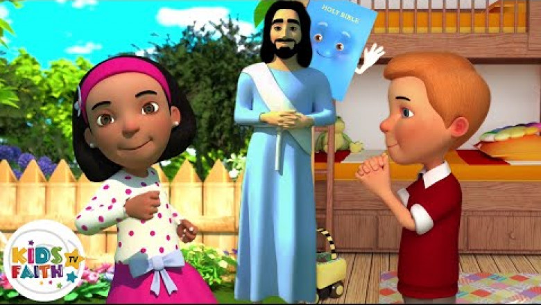 Walking with Jesus | Kids Faith TV Christian Kids Songs