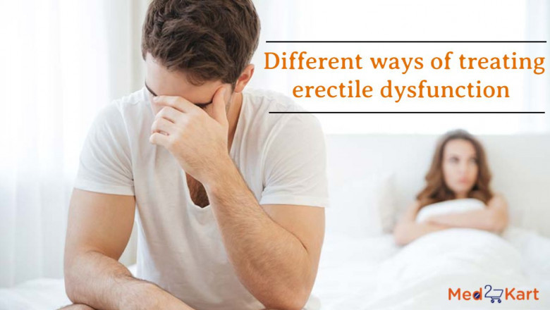 Different ways of treating erectile dysfunction