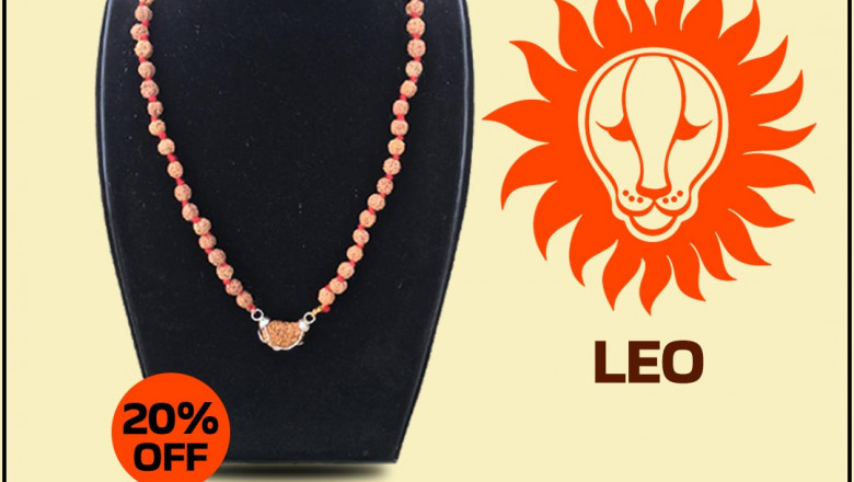 1 mukhi pendant rudraksha mala | 1 mukhi for leo zodiac sign