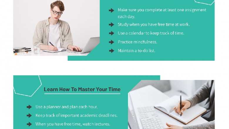 Infographics: How To Balance Online Classes And Work
