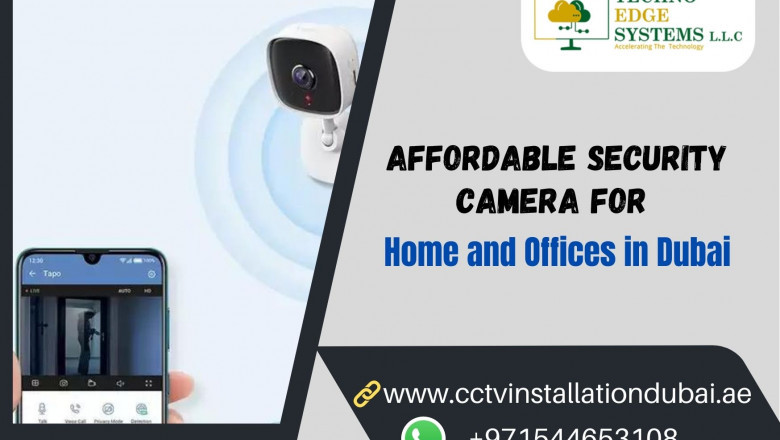 Affordable Security Cameras for Home in Dubai