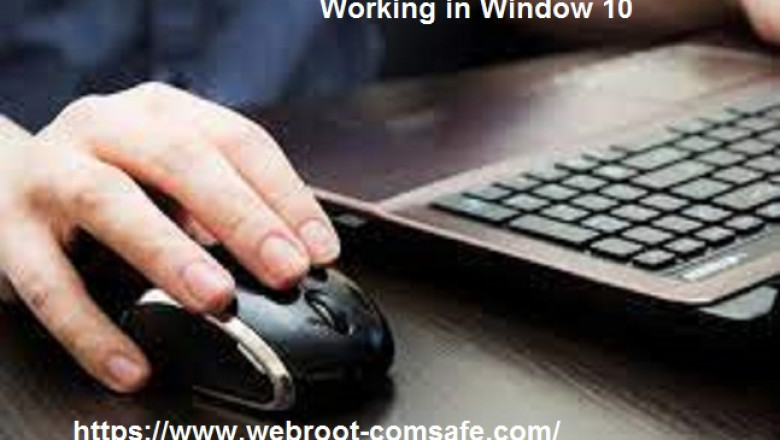 If Mouse Right Click Not Working In Window 10! How to Fix it With Webroot?