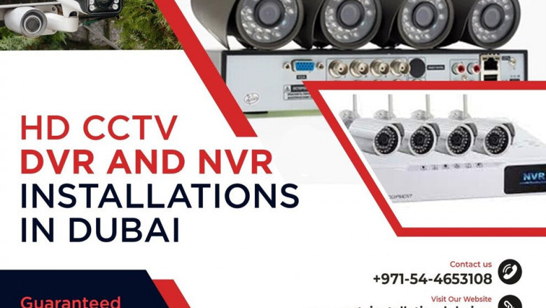 HD CCTV DVR Installation Dubai & UAE