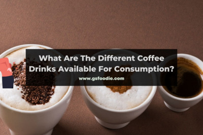 Most Popular Types of Coffee Drinks - GSFoodie