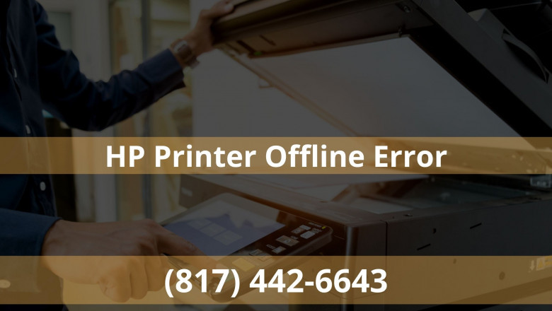 HP Printer Offline Error (817) 442-6643