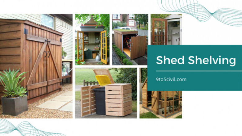 Shed Shelving Ideas