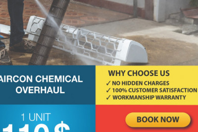 Aircon chemical overhaul Singapore - Airconpros