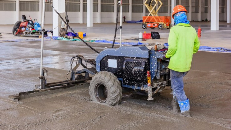 How do concreters make the job easier?