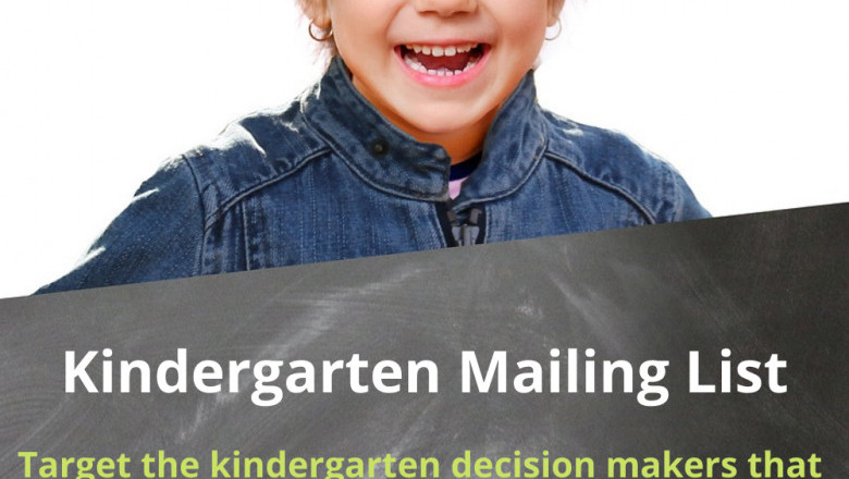 Buy Kindergarten Mailing List in US
