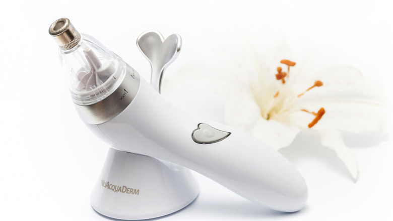 NuAcquaDerm microdermabrasion Tool
