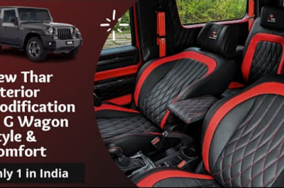 Autotrade Interior: Modified Thar in Delhi