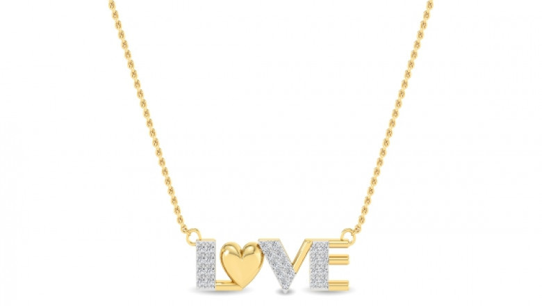 Buy Real Diamond Pendant with Chain Online From Kisna
