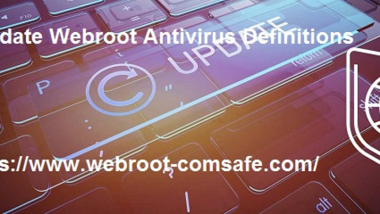 How to Update Webroot Antivirus Definitions?